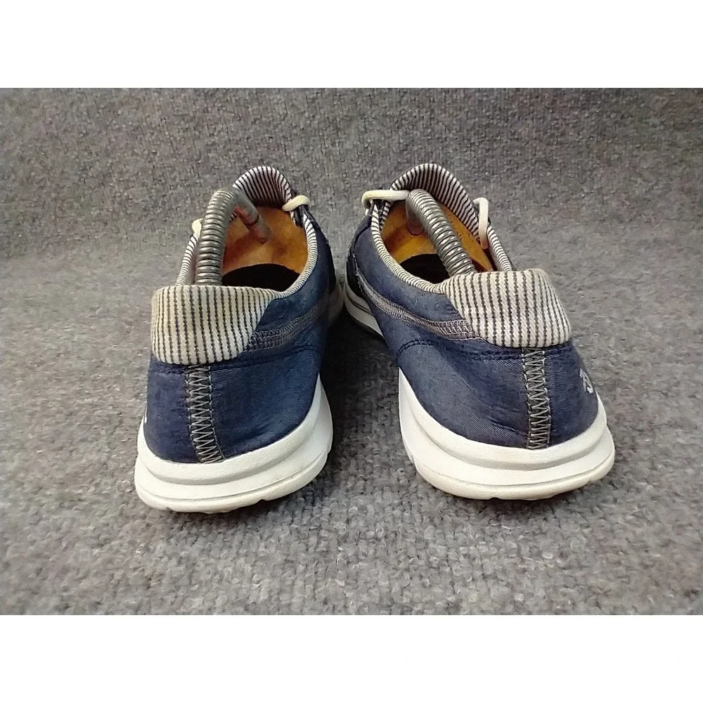 Skechers Go Step Navy Blue Boat Shoes Goga Max‎ Loafers 14428 Womens 11